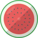 Watermelon Part 3 SVG Icon